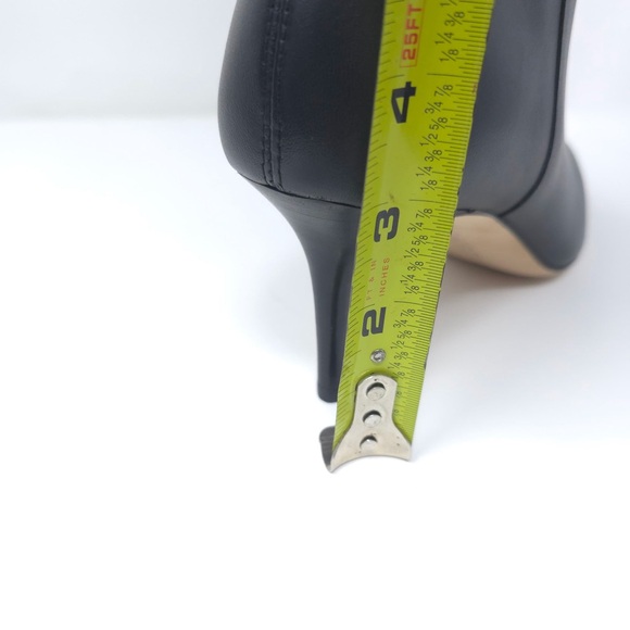 Lauren Ralph Lauren Leannah Black Nappa Leather Boots - Picture 10 of 12